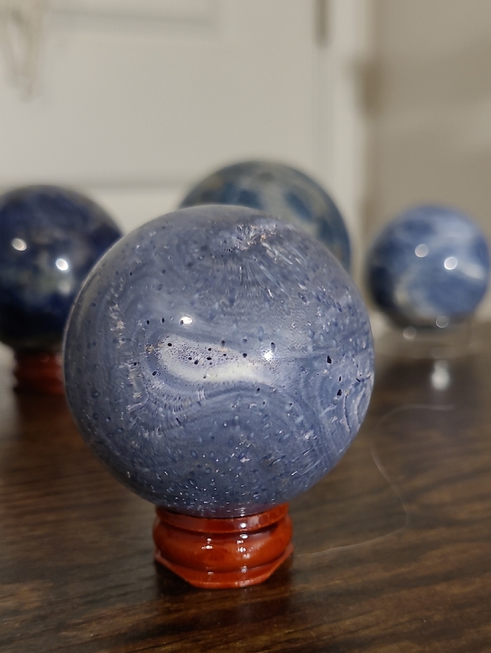 Blue Coral Sphere - Picture 2 of 2